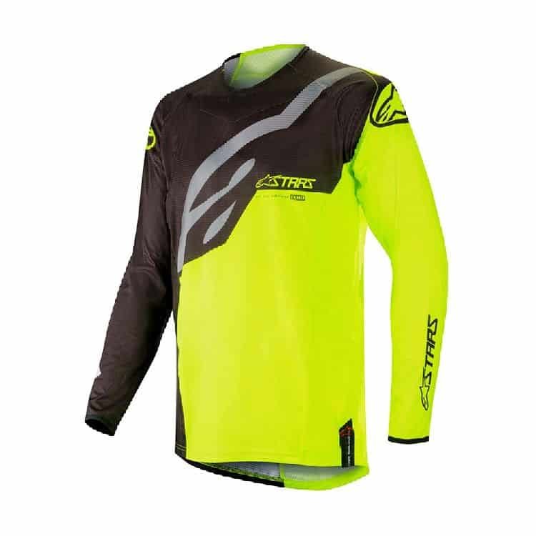 ALPINESTARS TECHSTAR FACTORY JERSEY NEGRO / VERDE