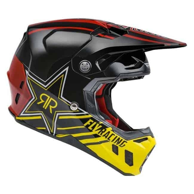 FLY RACING FORMULA CC ROCKSTAR NEGRO / ROJO / AMARILLO - Imagen 2