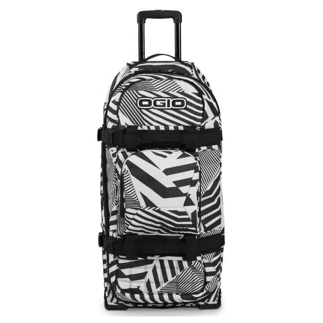 MALETA OGIO RIG 9800 / BLANCO Y NEGRO