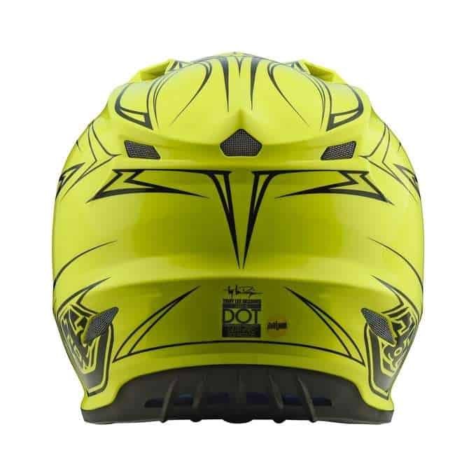 TROY LEE DESIGNS SE4 POLYACRYLITE PINSTRIPE YELLOW - Imagen 3