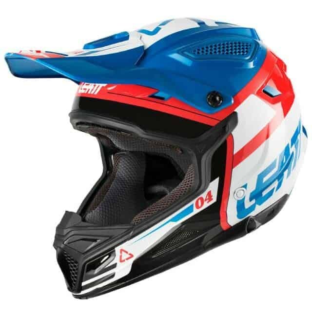 LEATT GPX 4-5 V24 AZUL / BLANCO / ROJO