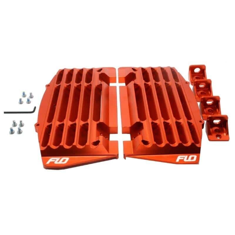 PROTECTOR DE RADIADOR FLO NARANJA KTM/HUSQVARNA 17-21